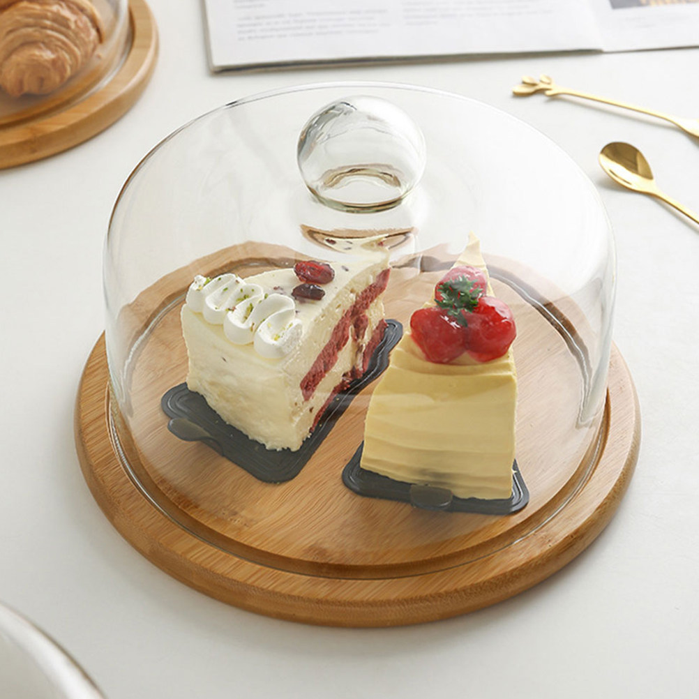 18Cm Glass Cake Dome Cover Cle - đánh giá và giá Plastic Dome Clear